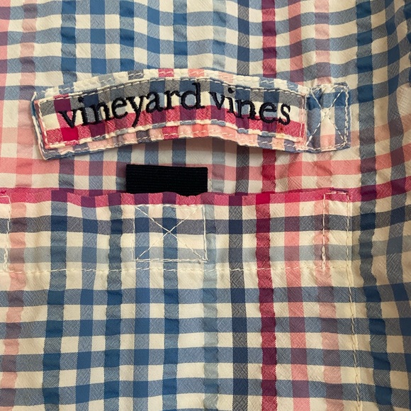 Vineyard Vines by Shep & Ian - Plaid Men’s Harbor Shirt - Size Medium - Picture 3 of 11